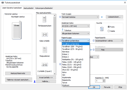 Kuva ohjaimen näytöstä