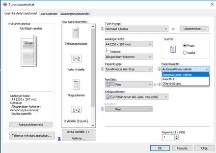 Kuva ohjaimen näytöstä
