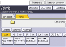 Käyttöpaneelin näyttö