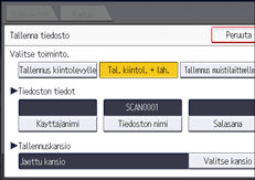 Käyttöpaneelin näyttö