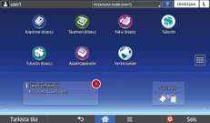 Käyttöpaneelin näyttö