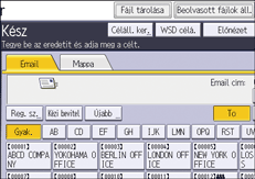 A kezelőpanel ismertetése