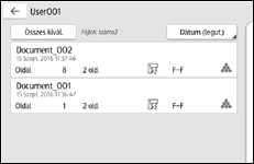 A kezelőpanel ismertetése