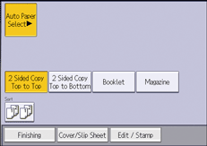 Illustrazione della schermata sul pannello di controllo