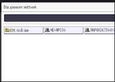 Illustrasjon av betjeningspanelet