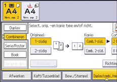 Afbeelding van bedieningspaneel