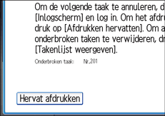 Afbeelding van bedieningspaneel