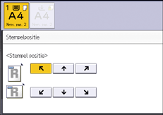 Afbeelding van bedieningspaneel