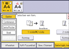 Afbeelding van bedieningspaneel