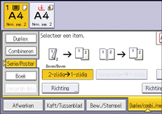 Afbeelding van bedieningspaneel