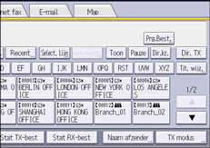 Afbeelding van bedieningspaneel
