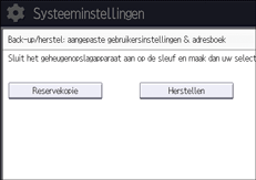 Afbeelding van bedieningspaneel