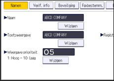 Afbeelding van bedieningspaneel