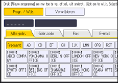 Afbeelding van bedieningspaneel