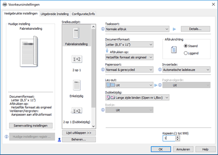 Illustratie stuurprogrammascherm