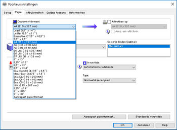 Illustratie stuurprogrammascherm