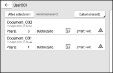 Afbeelding van bedieningspaneel