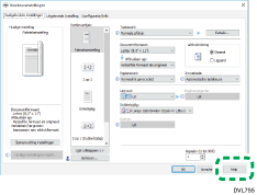 Illustratie stuurprogrammascherm