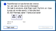 Afbeelding van bedieningspaneel