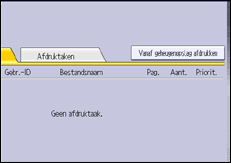 Afbeelding van bedieningspaneel