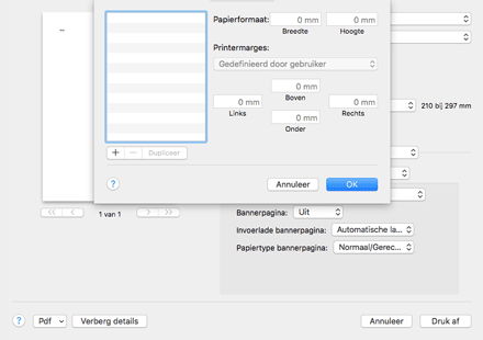 Illustratie stuurprogrammascherm