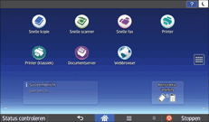 Afbeelding van bedieningspaneel