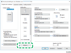 Illustratie stuurprogrammascherm