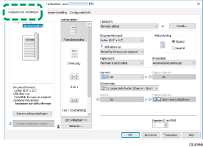 Illustratie stuurprogrammascherm