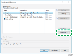 Illustratie stuurprogrammascherm