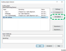 Illustratie stuurprogrammascherm