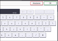 Afbeelding van bedieningspaneel