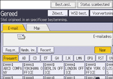 Afbeelding van bedieningspaneel