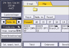 Afbeelding van bedieningspaneel