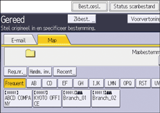 Afbeelding van bedieningspaneel