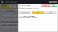 Afbeelding van bedieningspaneel