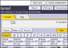 Afbeelding van bedieningspaneel
