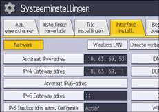 Afbeelding van bedieningspaneel