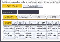 Afbeelding van bedieningspaneel