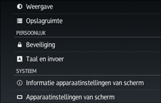 Afbeelding van bedieningspaneel