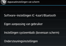 Afbeelding van bedieningspaneel