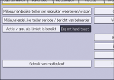 Afbeelding van bedieningspaneel