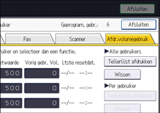 Afbeelding van bedieningspaneel