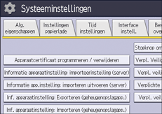 Afbeelding van bedieningspaneel