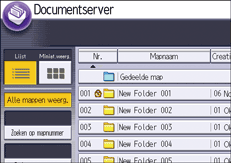 Afbeelding van bedieningspaneel