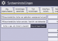 Afbeelding van bedieningspaneel