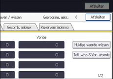 Afbeelding van bedieningspaneel