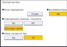 Afbeelding van bedieningspaneel