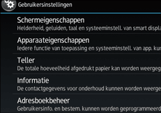 Afbeelding van bedieningspaneel