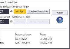 Afbeelding van bedieningspaneel