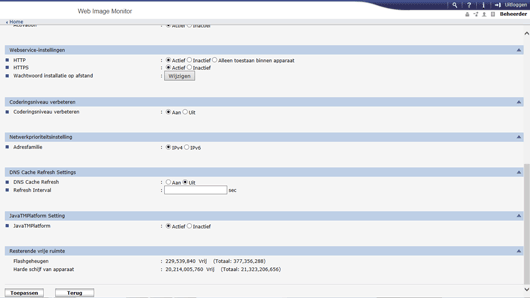 Afbeelding internetbrowserscherm